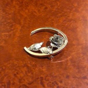 Vintage Rose Brooch